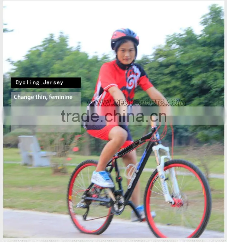 Customized durable cycling shirt