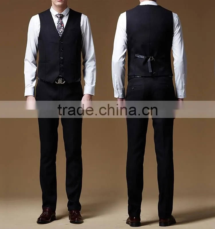 2015 latest design man clothing mens suit and price 3 piece business suit