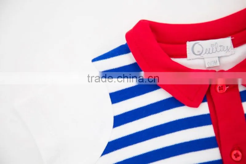 2016 Fashion Long Sleeve White Color Baby Boy Bodysuit Gentlemen Style With Fake Vest Baby Clothing Baby Garment