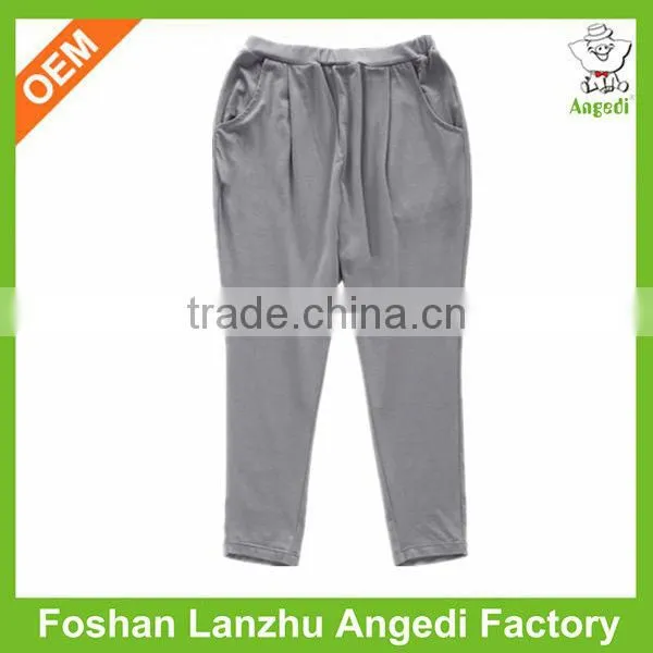New pants design for girl kids harem pants OEM Guangdong