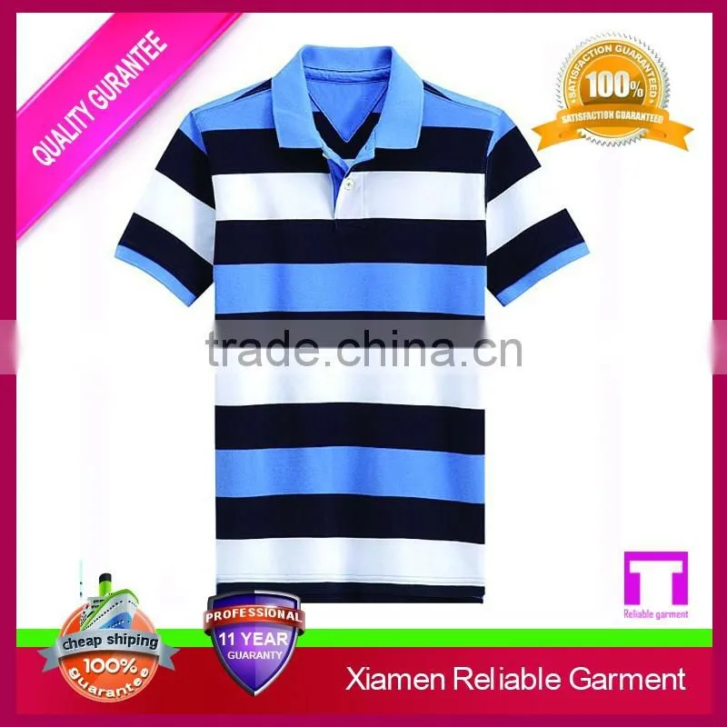 2016 high quality custom mens polo shirt 100% cotton with embroidery logo