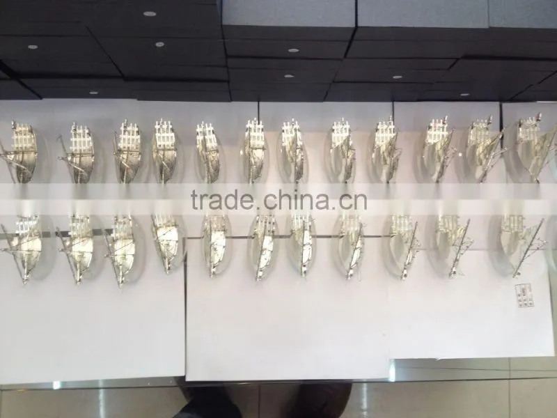 2017 NEW DESIGN real golden plated Dhow Model For kuwait Gifts