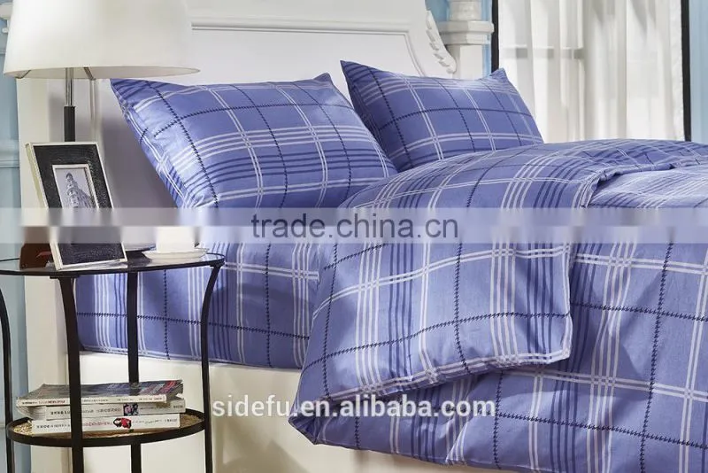 Modern Design 100% Cotton Printed Bed Sheet Bedroom Set