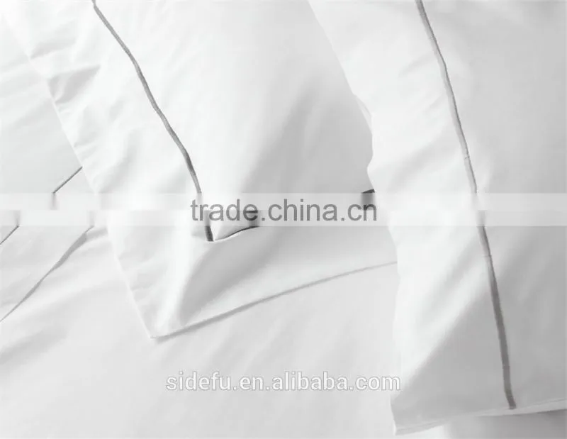 Wholesale 100% Cotton Fancy Custom Hotel Pillow Case