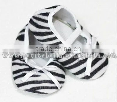 Baby Zebra Crib Shoes MAS39