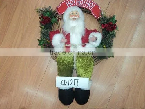 Lovely plush christmas handmade snowman toys