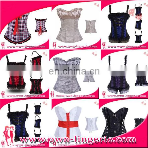 white elegant woman corset dress waist slimming latex corset