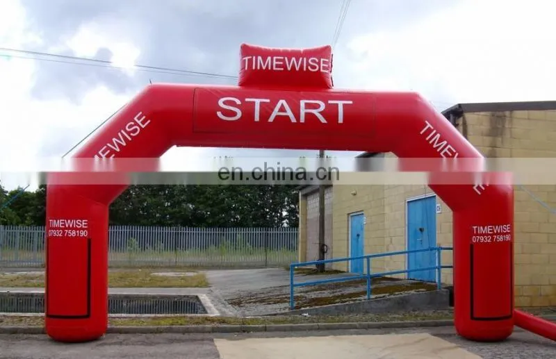 Colorful inflatable square arch for promotion/inflatable arch for gate design