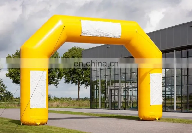 Hot! inflatable black standard arch, entrance arch gate for advertising