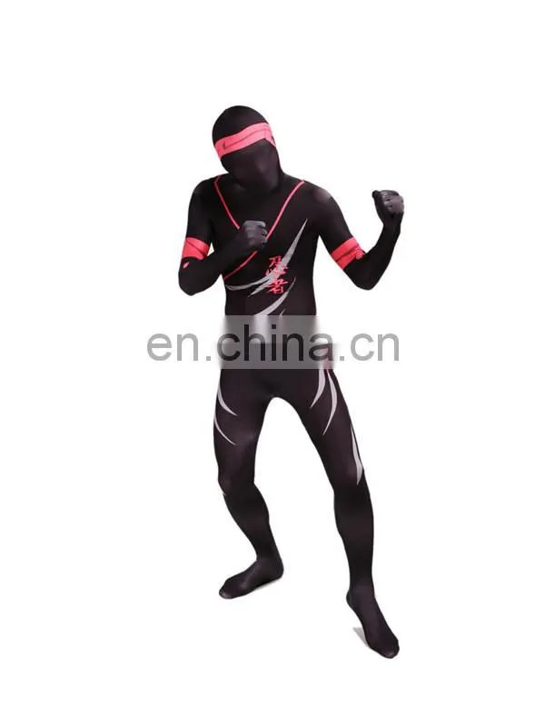 Ninja Costume Adult Full Body Suit 2nd Skin Zentai Halloween Fancy DressJapanese
