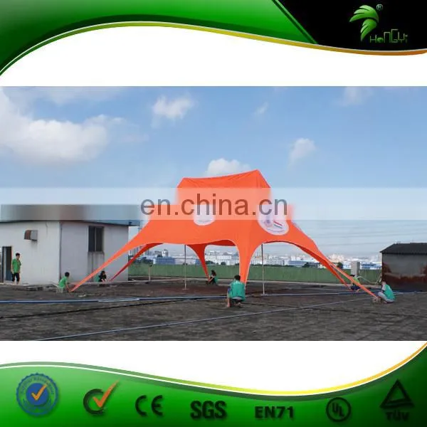 Star Shaped Large Event Marquee Tent /Outdoor Display Double Peak Twin Star Tent