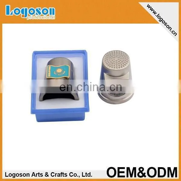 Top quality custom design metal gift collection souvenir thimble