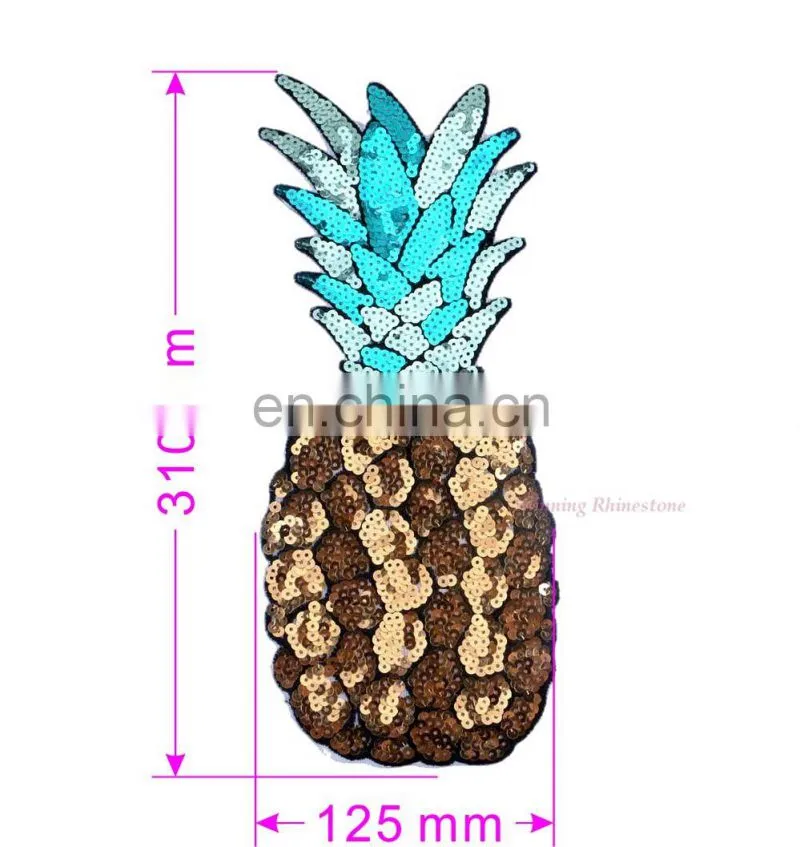Big Size! Angel Wings Tiger Rose Flower Sequined Patches Embroidered Patch Sew On Women Motif Appliques