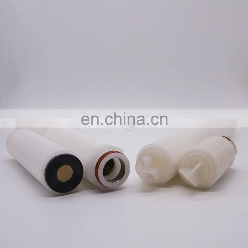 Microporous folded water filter element/Deep folded PP water filter