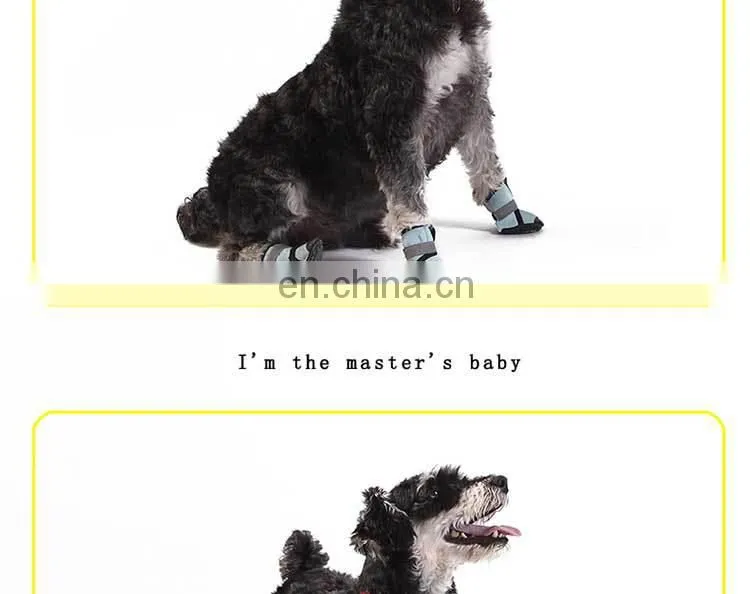 Breathable sandals summer waterproof non-slip indoor home dog pet shoes