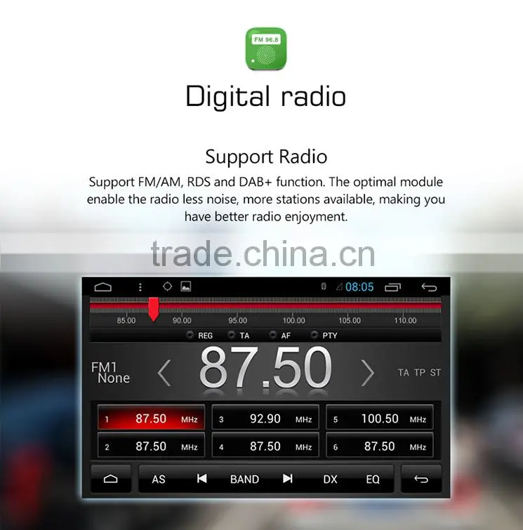 Kaier Factory directly !android 4.4 car dvd player for Classic emgrand +OEM+DVR+Dual core !
