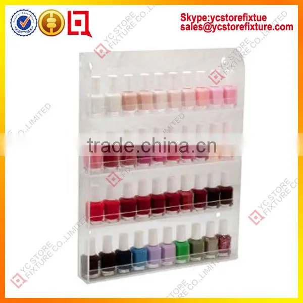 3 Tier acrylic rotating nail polish rack