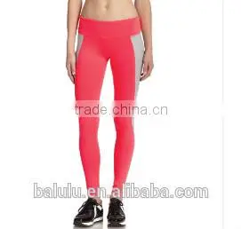 four way strethable 88% nylon 12% spandex dry fit custom yoga tights