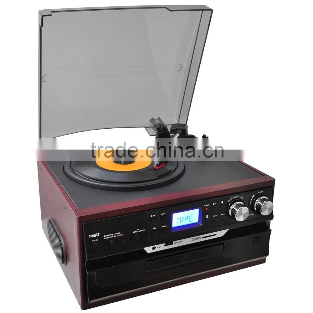 Turntable Player Vinyl Records with latest bluetooth player version system