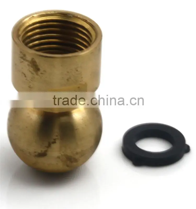 Brass shower head ball joint