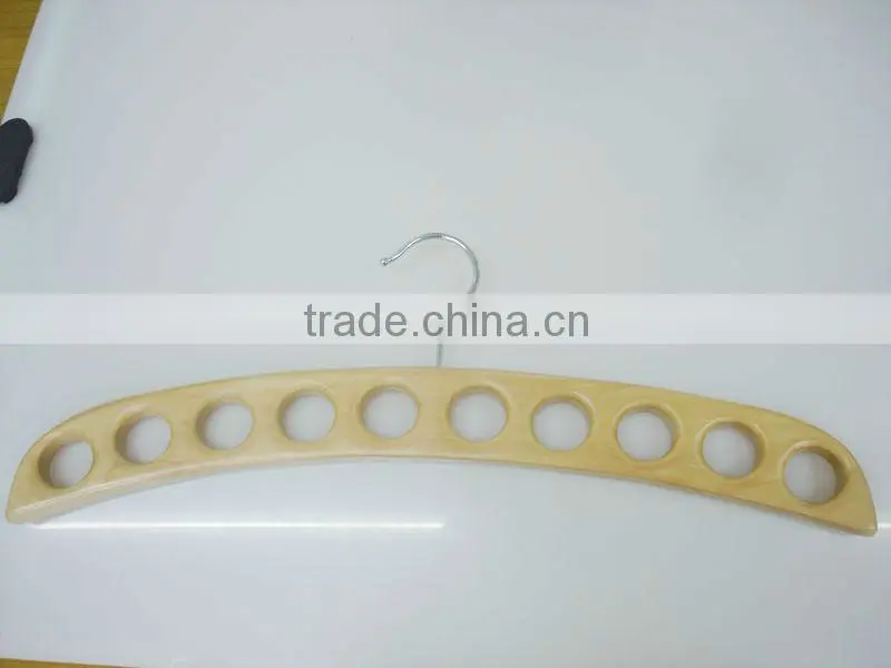 S-01 wooden hanger fashion hanger scarf hanger