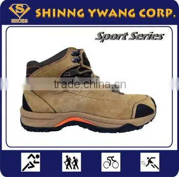 High quality Low Cut Full-Grain Waterproof Nubuck Leather Mountain Hiking Shoe