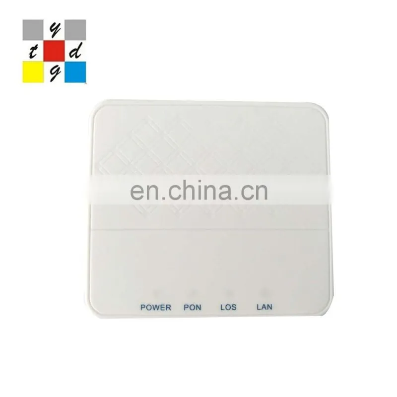 Easy Installation White Single Port Plastic Gpon Onu One Port Onu