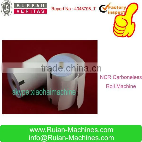 HAS VIDEO Two Ply Thermal Paper Slitting Rewinding Machine