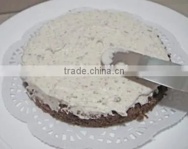stainless steel pie spreaders spatula in PP handle