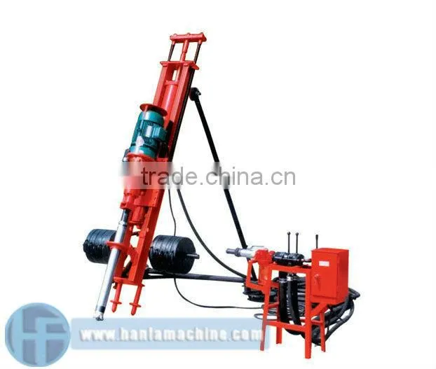 Hottest ~~HFQ100 Portable Motor Drive DTH Drilling rig
