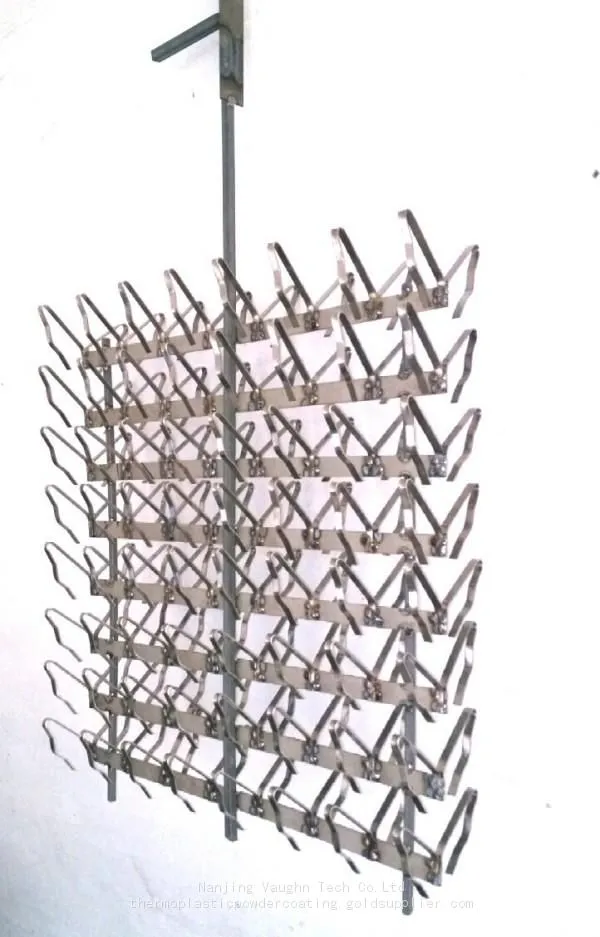 Thermoplastic Polyethylene Powder Coating for Electroplating Rack