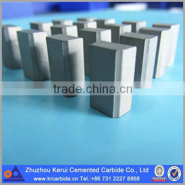 Original quality T5K10/T15K6/BK8 hard metal carbide plate for lathe cutting tools from Zhuzhou Kerui