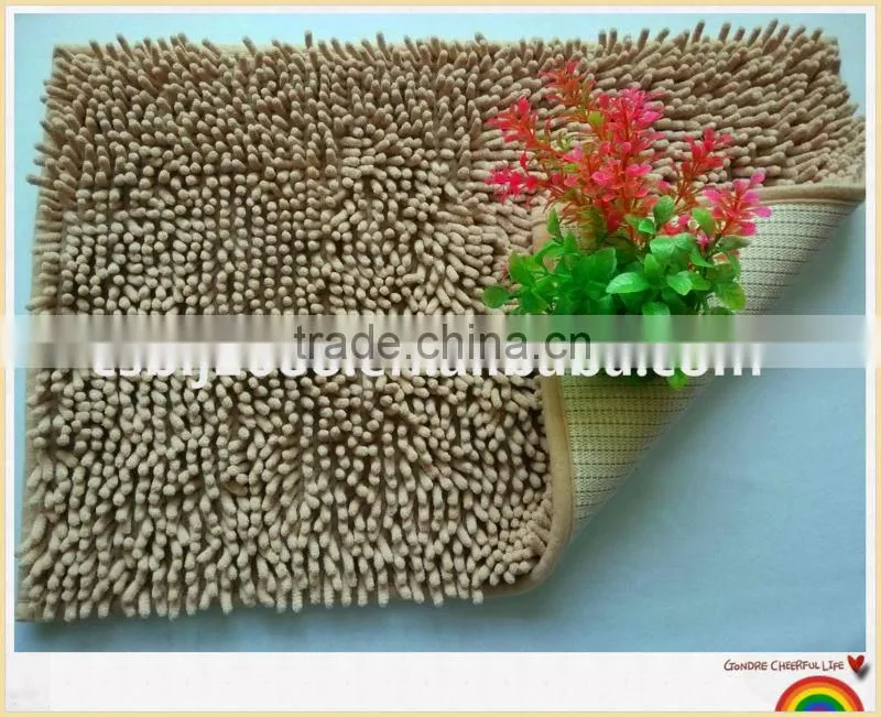 microfiber sports use chenille washable yoga mat