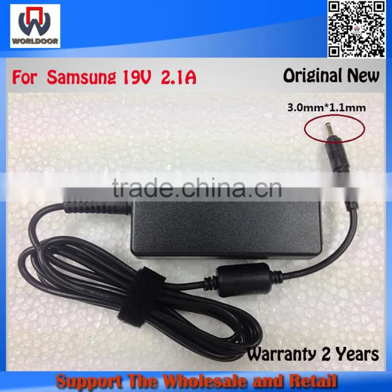 New Original For Samsung Laptop Adapter ac Power Charger 19V 2.1A 40W ADP-40MH AB For Samsung 900X3C 915S3G 905S3G Ultrabook