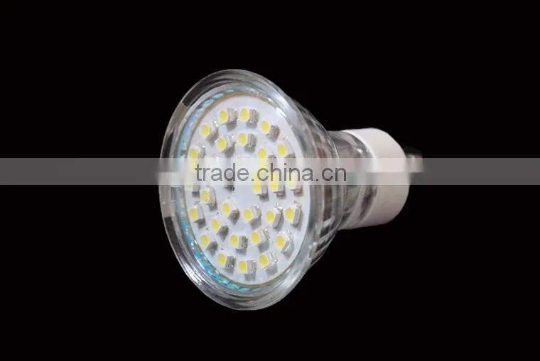 GU10 COB 230v led cob spotlight 3w 5w for Housing , led bulb warm white