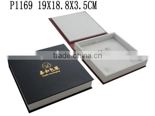 Unique Special Jewelry Paper Ring Box with Velvet Lining P1174