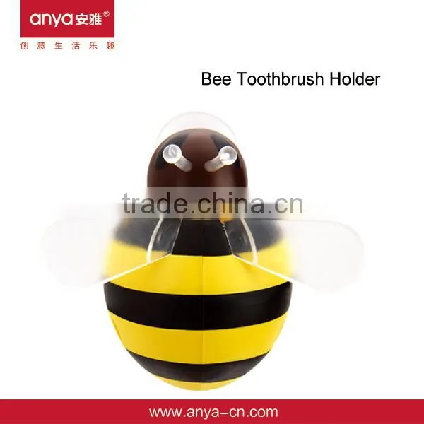 D711 Lovely Creative Frog Shaped Malemine Plastic Bathroom Accessories One Tooth Tumber One Toothbrush Holder
