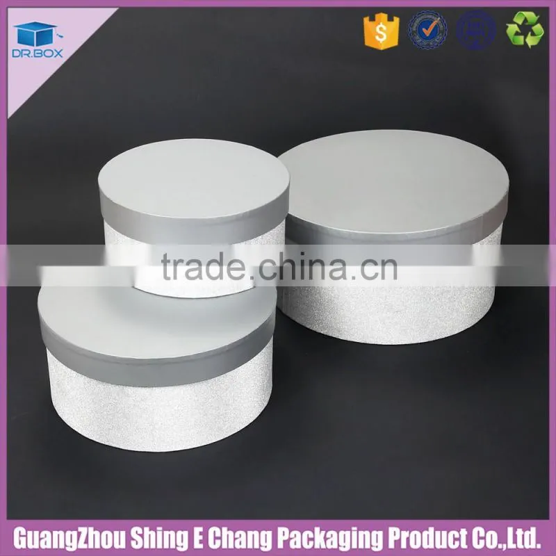 High quality factory customized cardboard round clothing packaging box