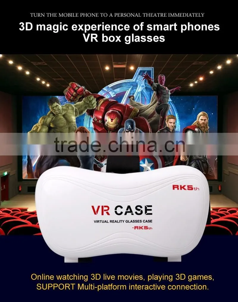 Universal VR Case For Game and Movie Fit for 3.5-6 Inch Phones