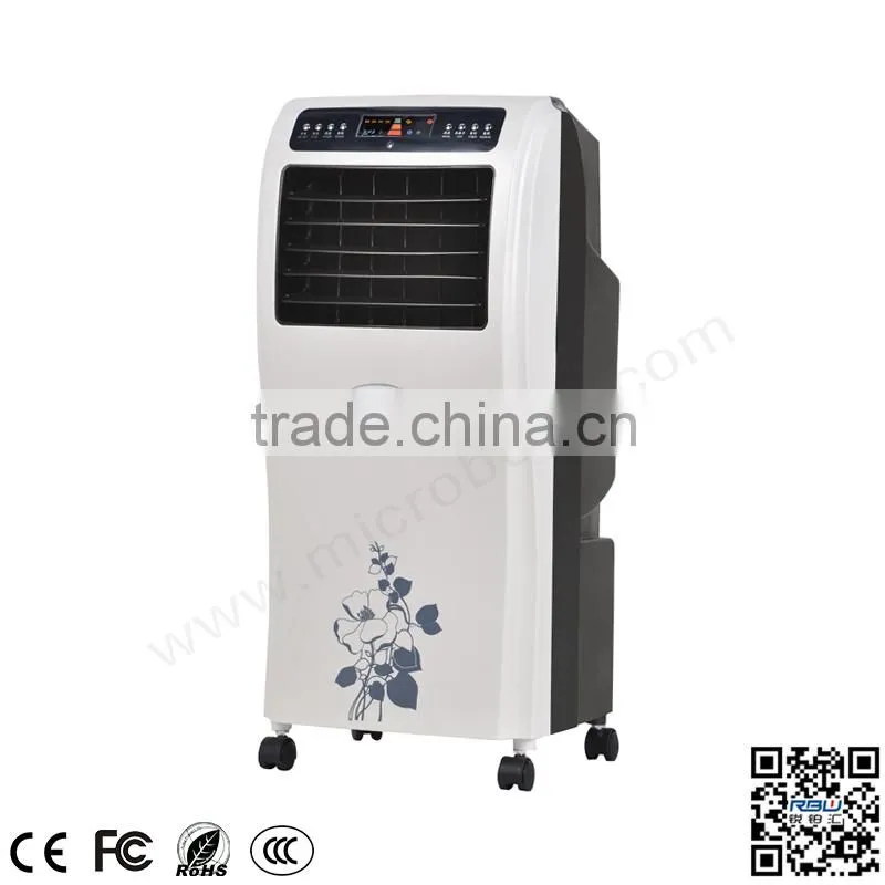 Beautiful design economical stand energy saving evaporative air cooler