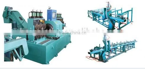 bar peeling machine with loader and unloader device