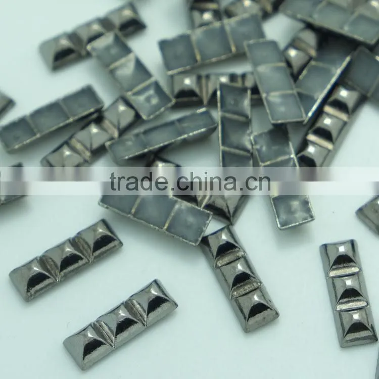Factory Price Wholesale 6X18MM Hotfix Alloy Studs, Hot Fix Metal Stud, Iron On Studs, Iron On Metal Studs, Garment Metal Fitting