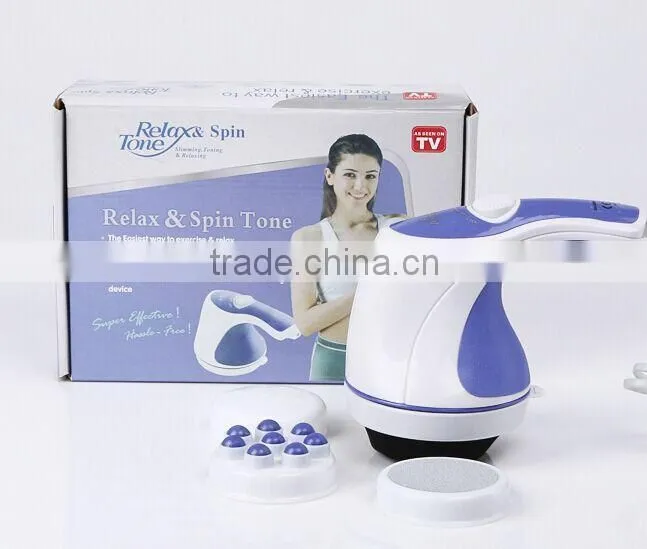 Portabel rotating relax tone body massager