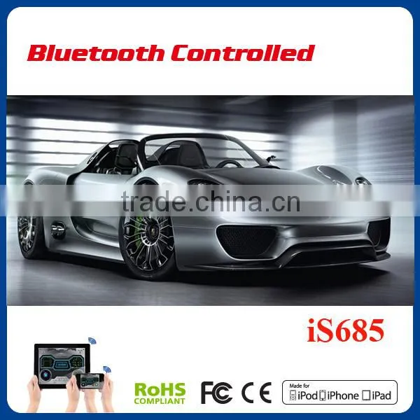 Hot selling rc car toy Bluetooth car 1:14 android control Porsche 918 remote control electric car for kids