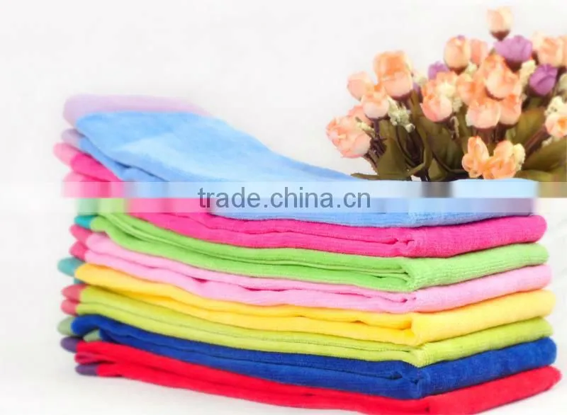 100% cotton material children face towel soft material from factory