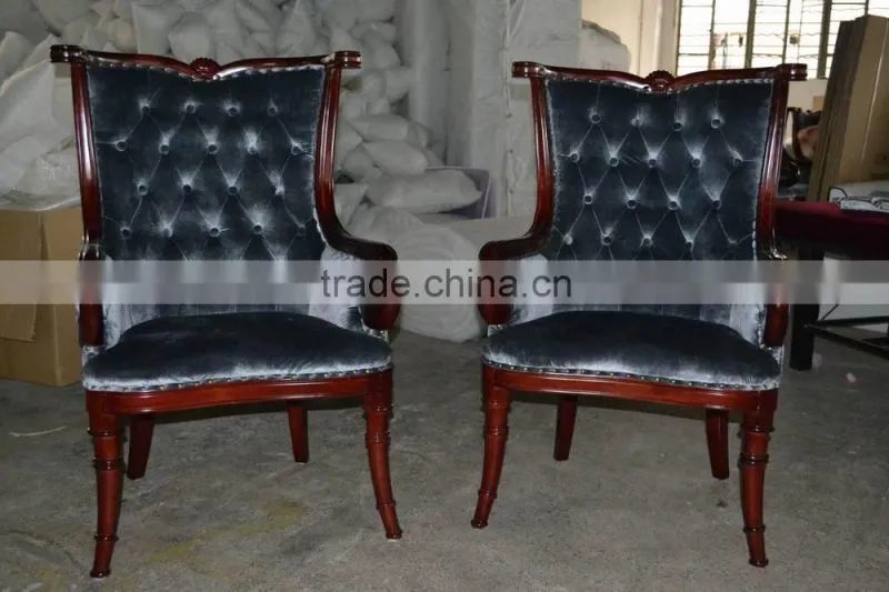 Antique series hotel wooden chair XY0032-1