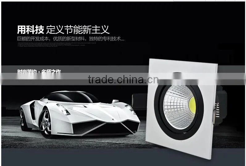 Factory Sales LED Ceiling Lights 3w 5W 7w 10w COB LED Grille Lamp LED Spot light