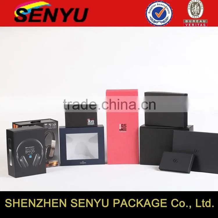White Cardboard Paper Packaging Phone Boxes for Electrical Products