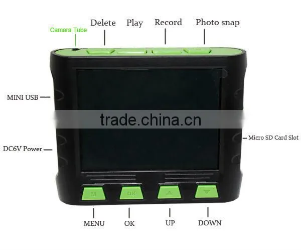Small wireless night vision pipe snake camera
