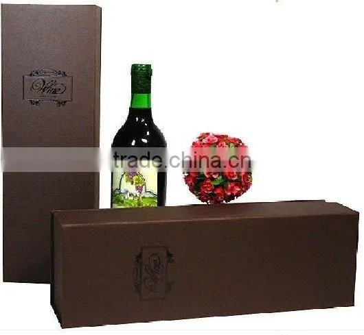 Luxury dry red wine paper box